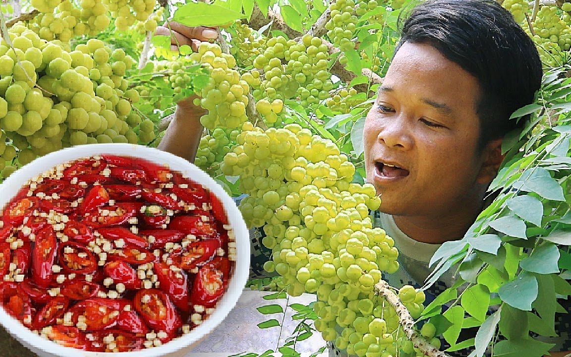 [图]泰国醋栗配秘制辣酱，只看一眼口水就止不住了