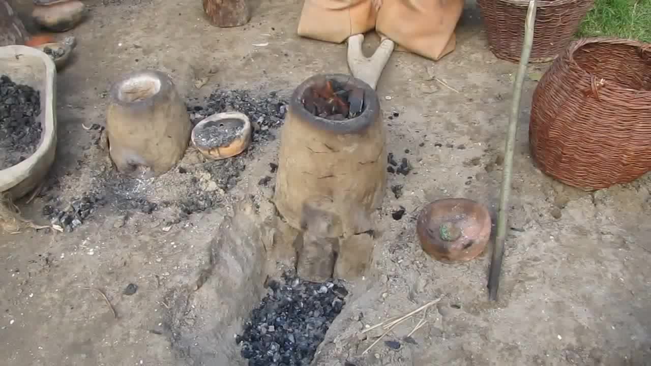 【Smelting】青铜时代的铜冶炼Bronze age copper smelting哔哩哔哩bilibili