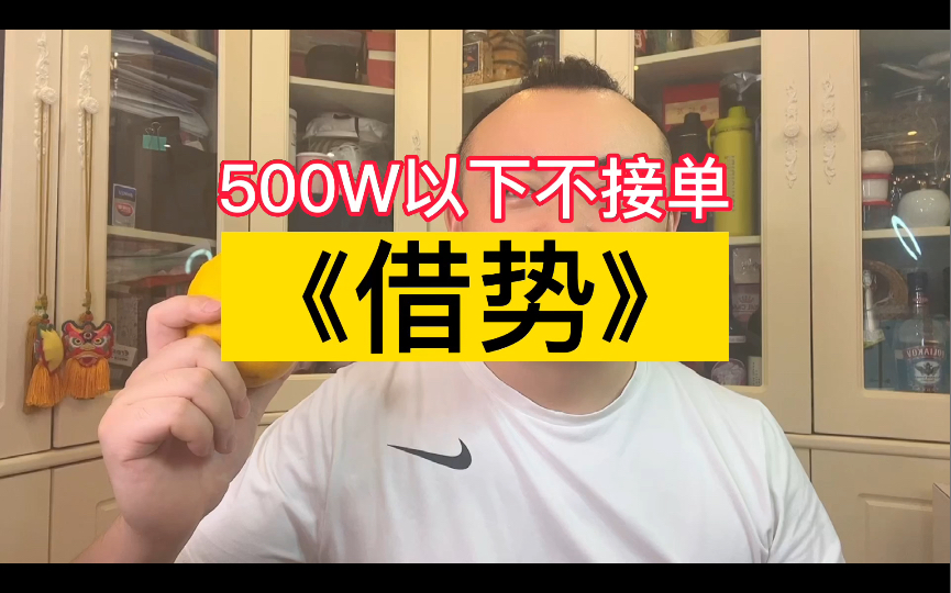 500W以下不接单的大叔出品新书《借势》值得所有人学习哔哩哔哩bilibili