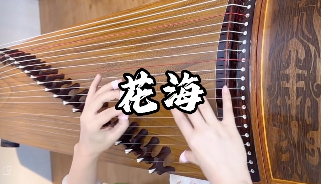 用古筝弹奏·周杰伦的《花海》,也很好听哦73
