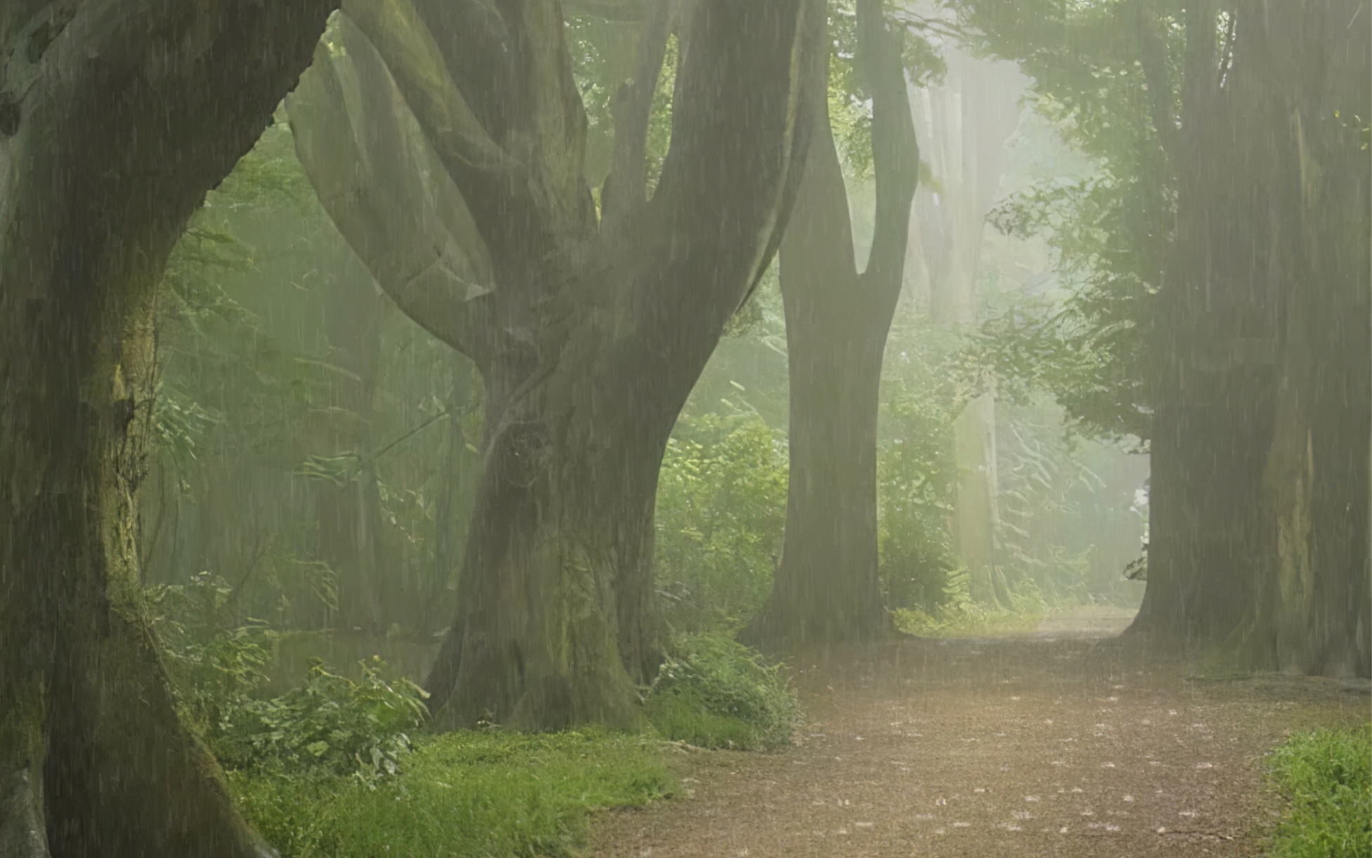 [图]原来是这山林秘境惹了骤雨，浓墨翠绿惹了相思，治愈了人心！