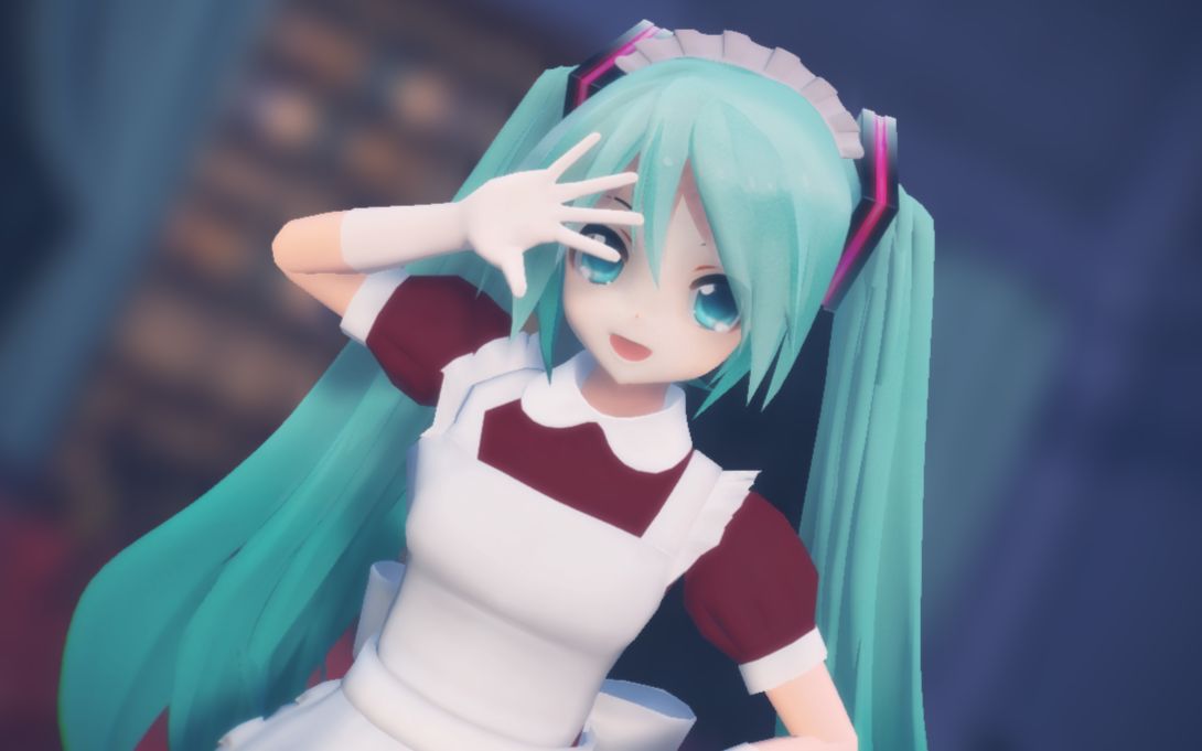 【mmd】思恋于夏季离去的你三妈式初音miku