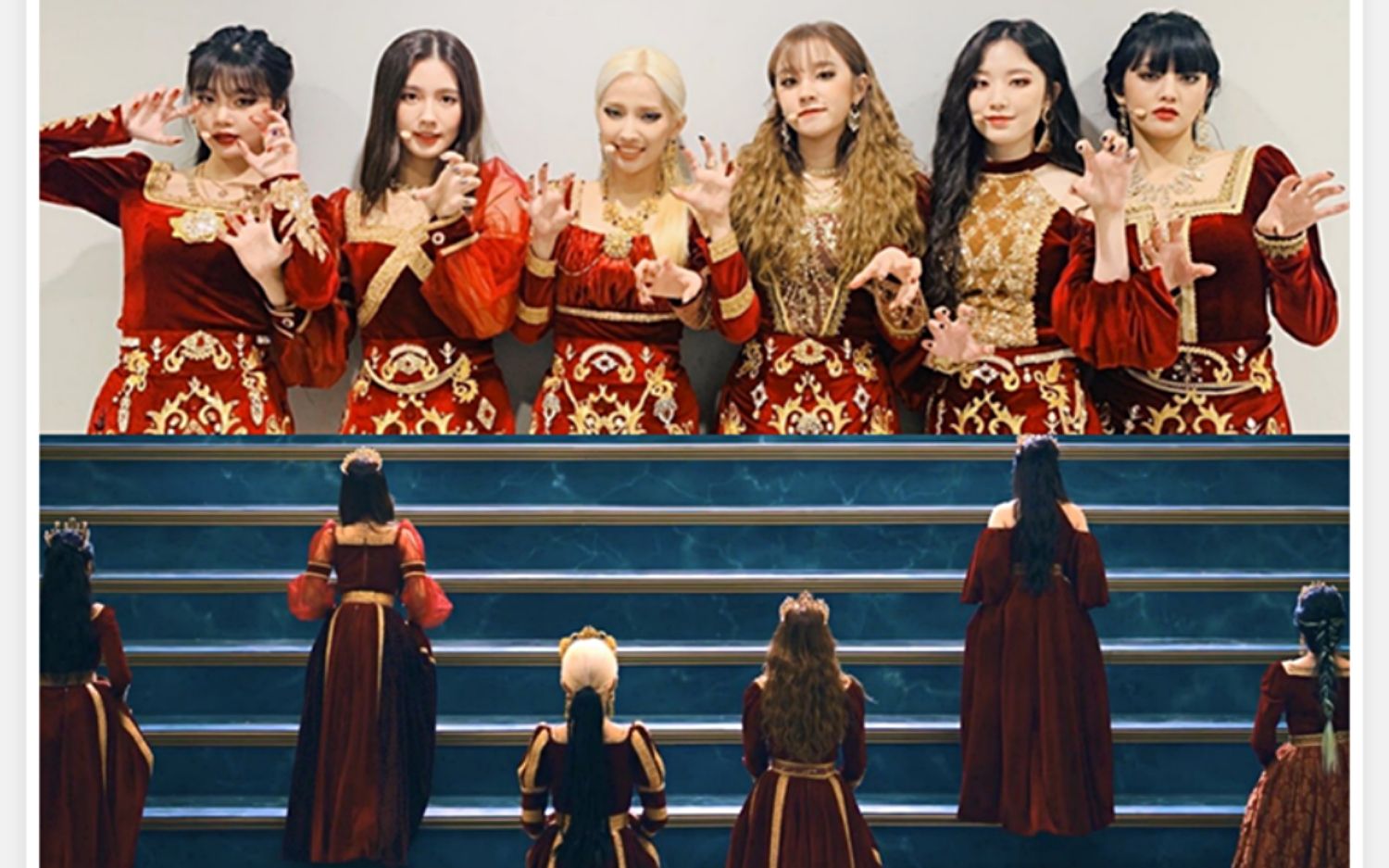 gidle女孩子们的lion真的让人上头无论是mv还是现场哈哈哈