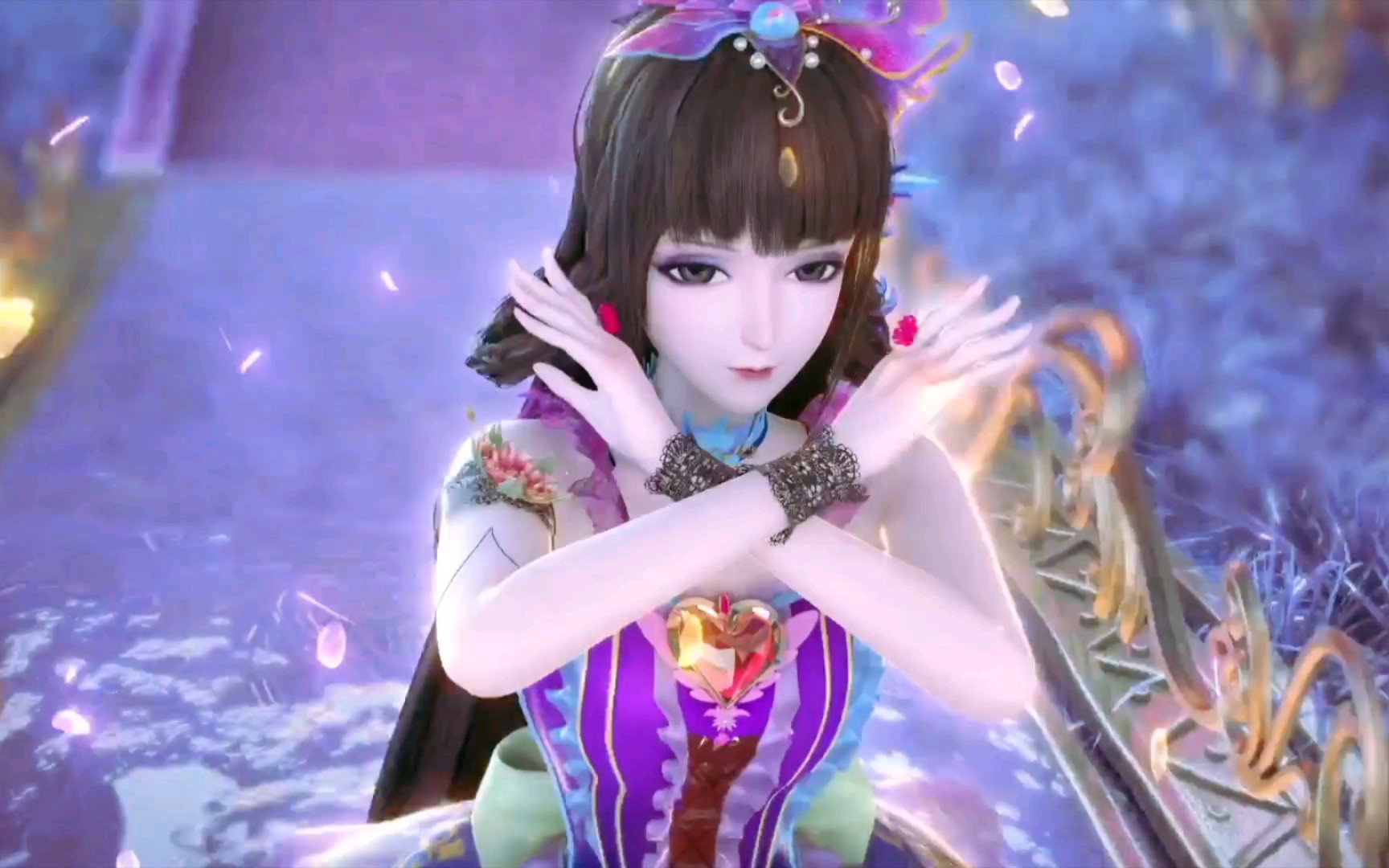 【叶罗丽第十季17-4】舒言大战薇王默