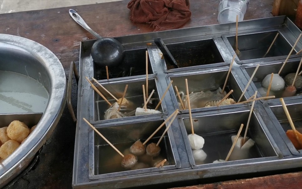 【关东煮】(基本上)买光一家街边的关东煮摊子需要多少钱