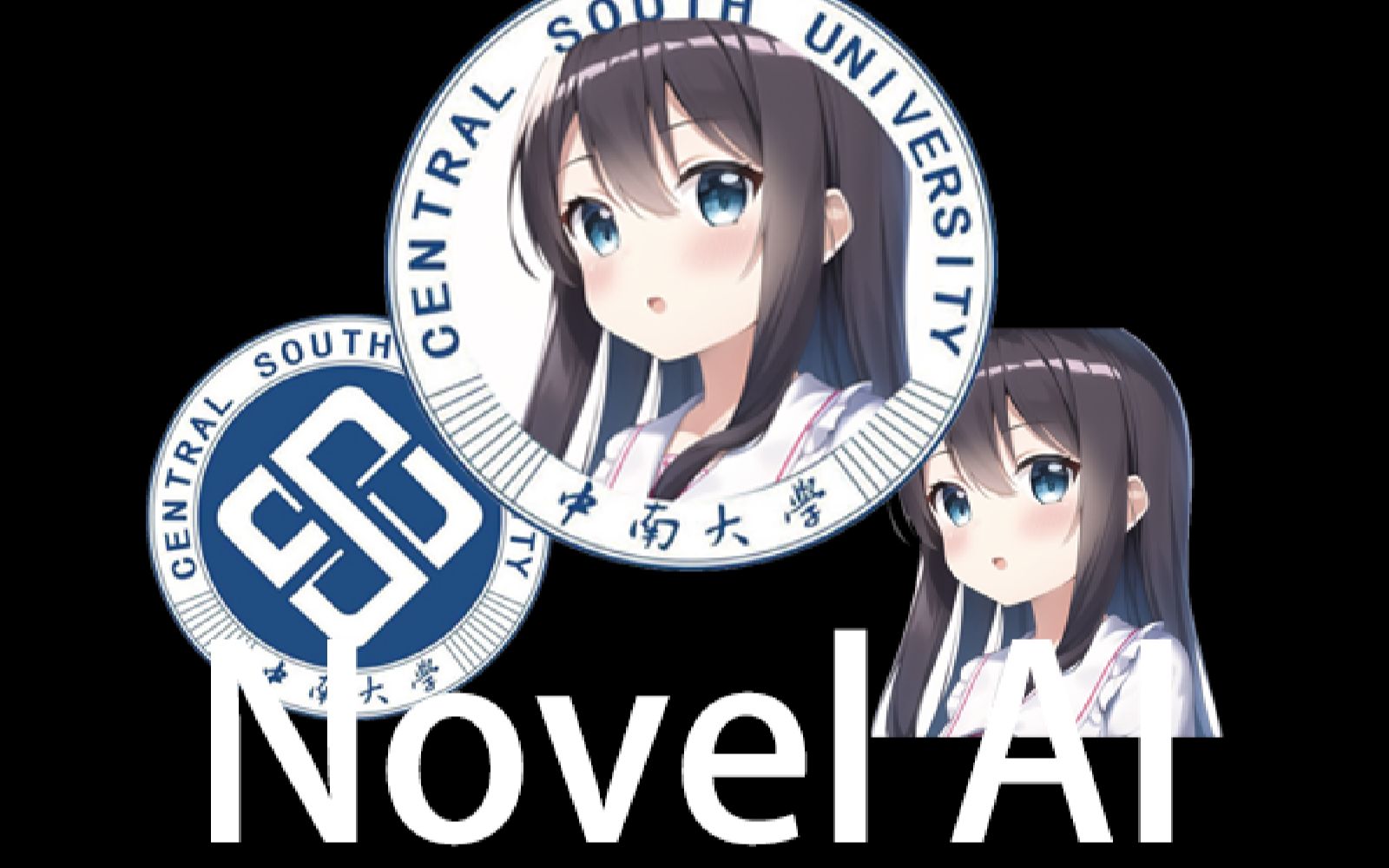 【NovelAI】中南大学校徽拟人及操作流程(含彩蛋)哔哩哔哩bilibili