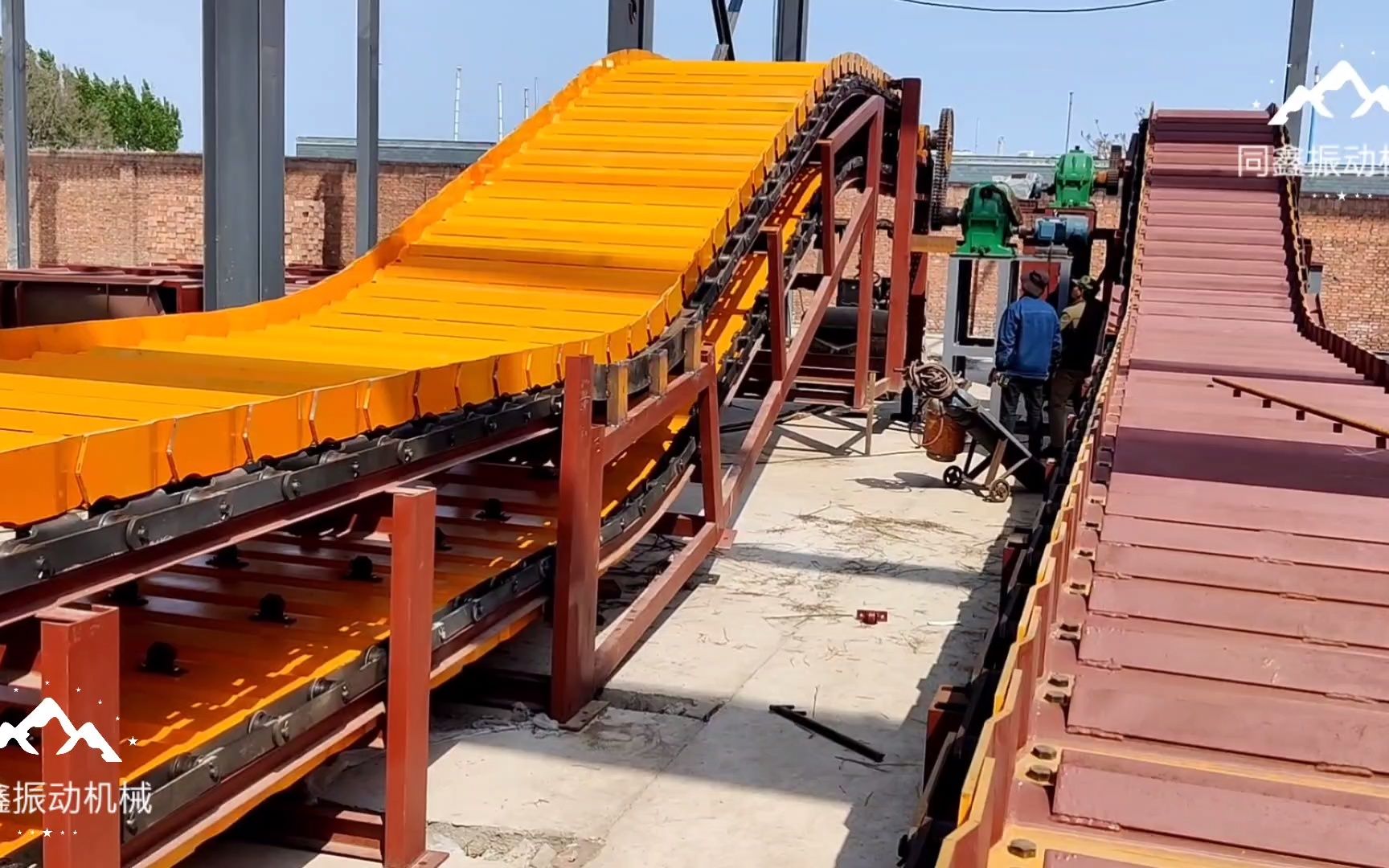 新乡市同鑫振动机械板式喂料机视频剪辑第207部_板式喂料机,耀光作品