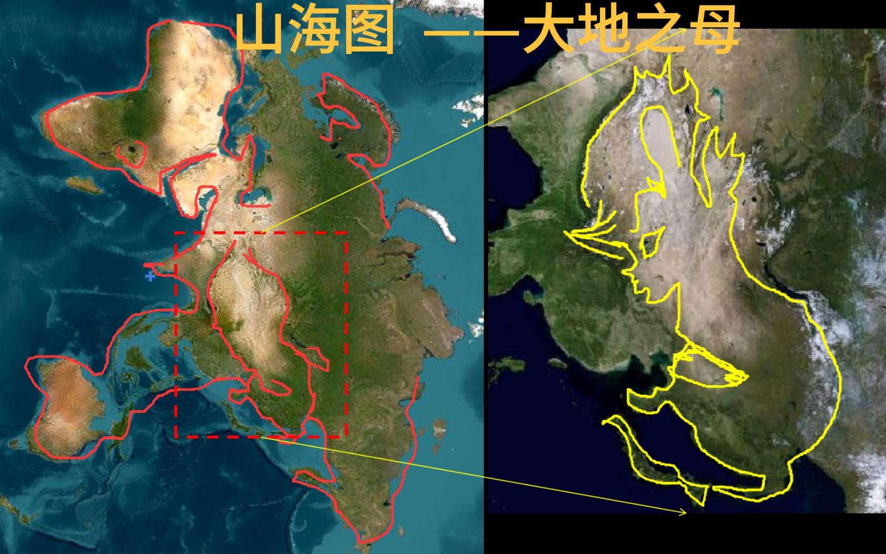 山海图非亚大陆母与子人类命运共同体哔哩哔哩bilibili