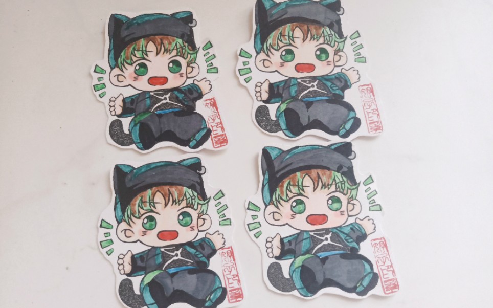 【婷子】王一博0805生日快乐(已授权)‖橡皮章雕刻_哔哩哔哩 (゜-゜)