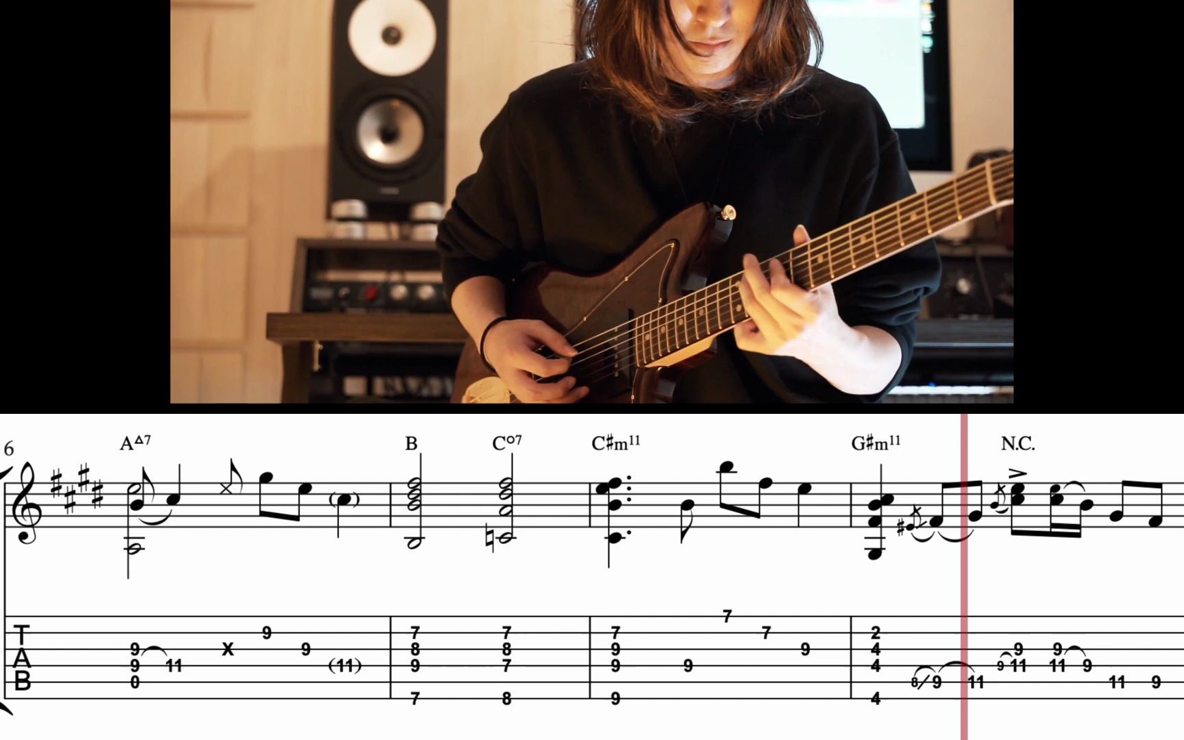 amaj7bcm7kazukiisogaitabs