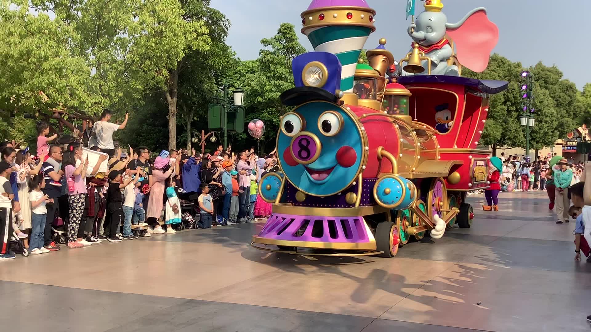 上海迪士尼花车游行19511