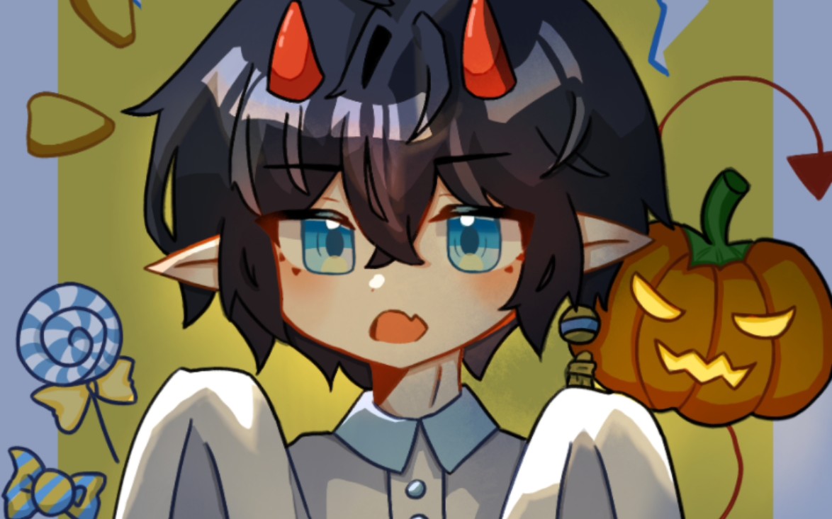 洛少爷万圣节贺图(要图私信