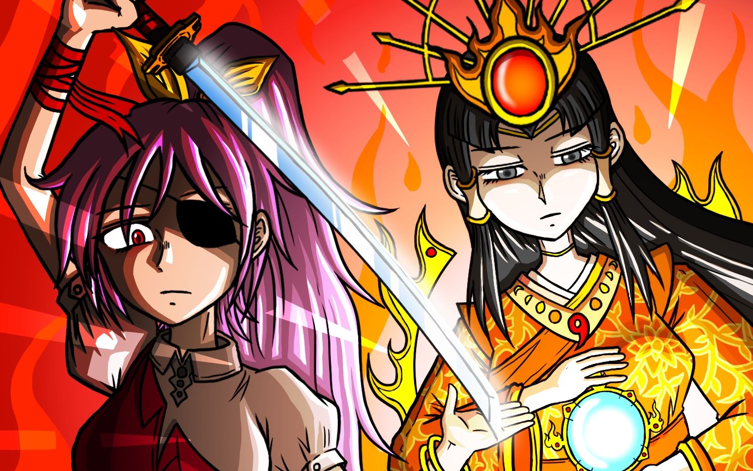 【恋恋的心跳大冒险】三次创作 东方祸月传part.