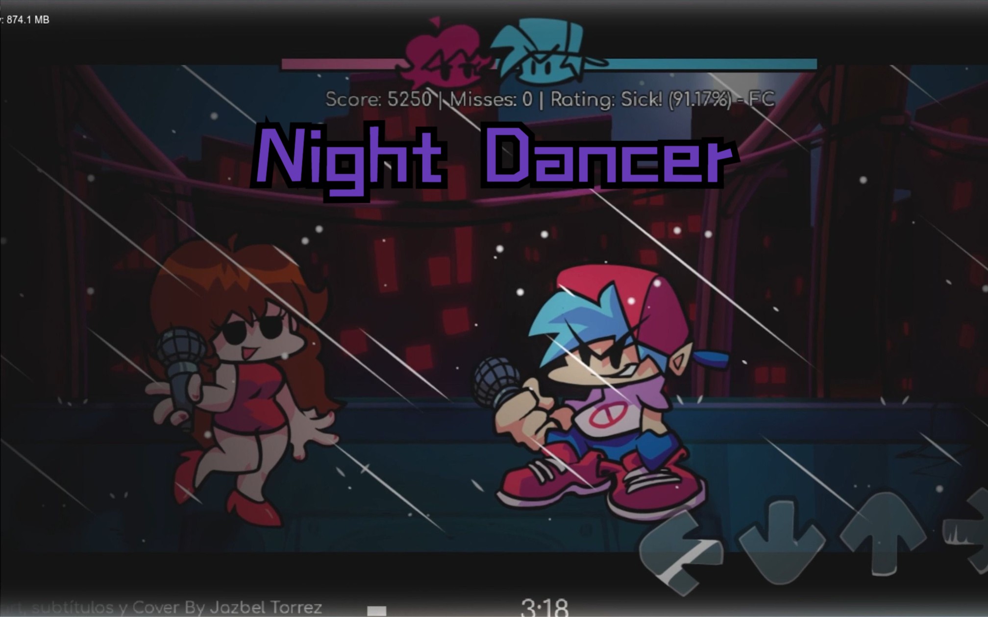 [图]【FNF/神曲警告】Night Dancer