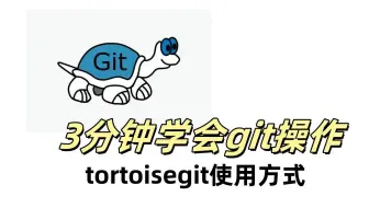 tortoise小乌龟安装使用方式，3分钟掌握