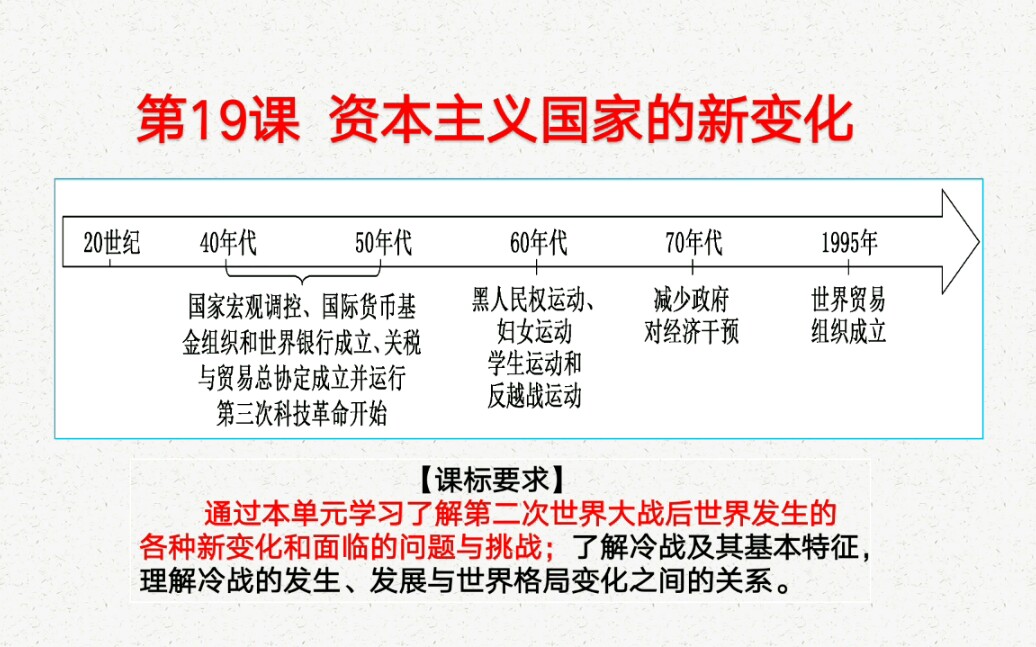 [图]第19课 资本主义国家的新变化