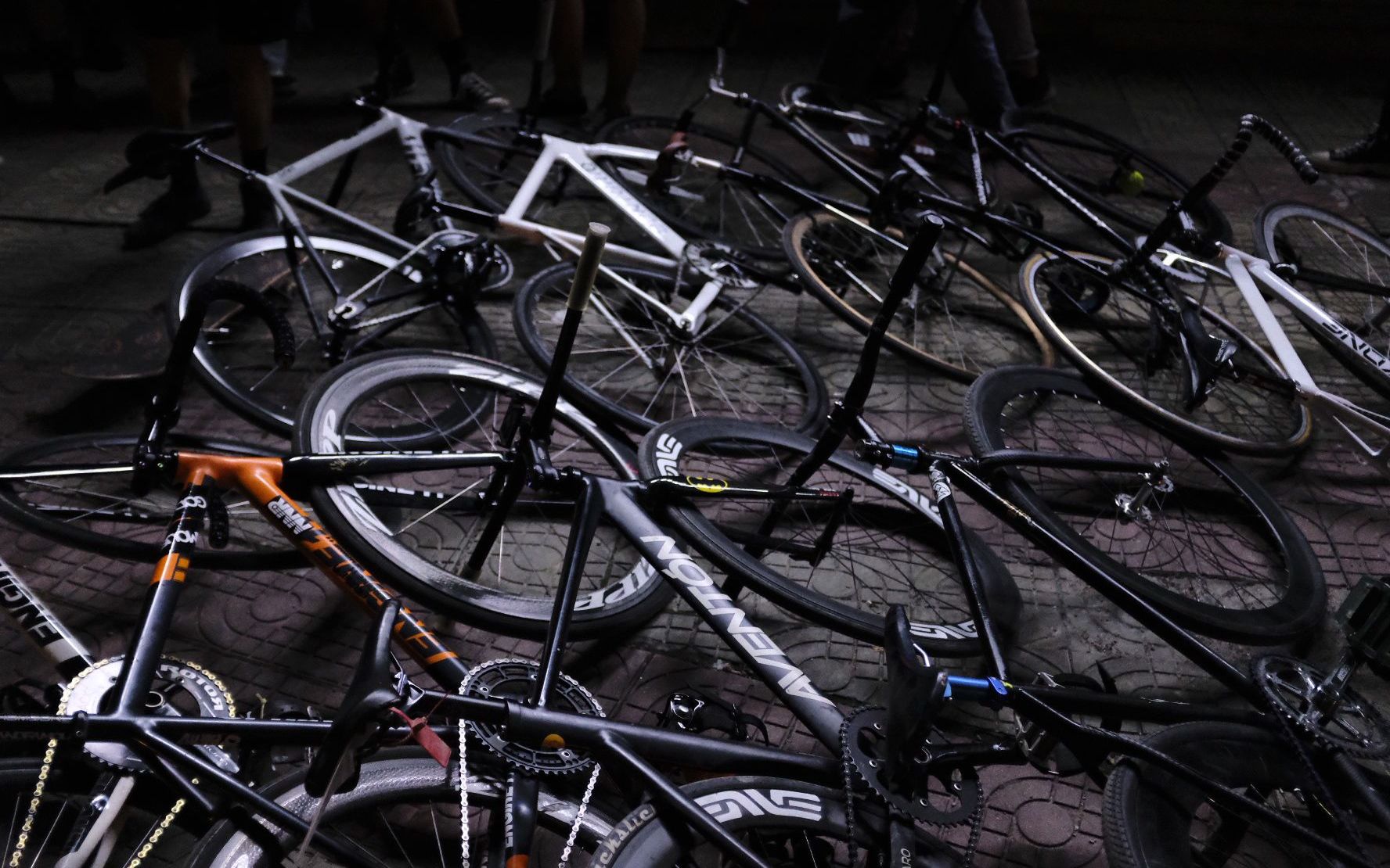 【fixie bike 】当今固齿刷街现象 死飞路上 上串流不息_哔哩哔哩