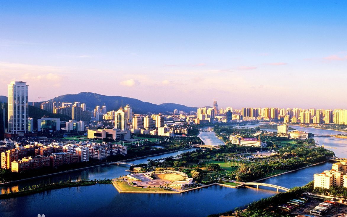 地图里看区域发展,福建省厦门市城市建设进程