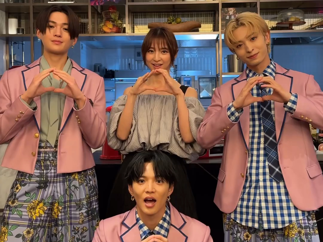 【fantastics】三人组的手势舞版狼团frozen butterfly