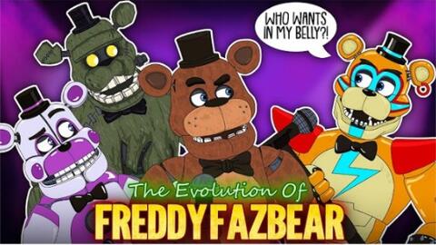 Freddy sees remains of Bonnie, Chica & Foxy in Molten Freddy Blob - FNAF Security  Breach - BiliBili
