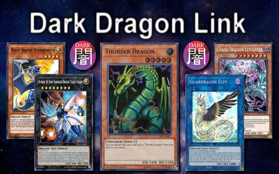 [YuGiOh Deck Archives] 暗属性龙族 LINK POST BANLIST 2020哔哩哔哩bilibili