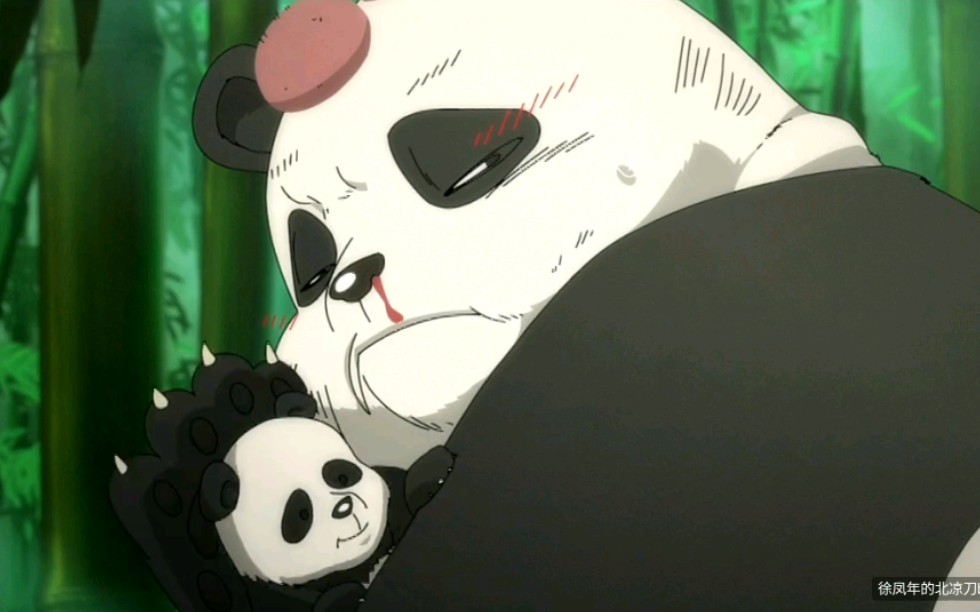 这是我见过最惨的国宝了,熊猫妈妈跟宝宝抢竹笋被揍得鼻青脸肿