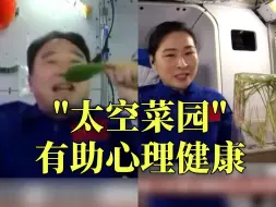 Download Video: 为什么要在太空种植蔬菜？太空种菜有何难点？