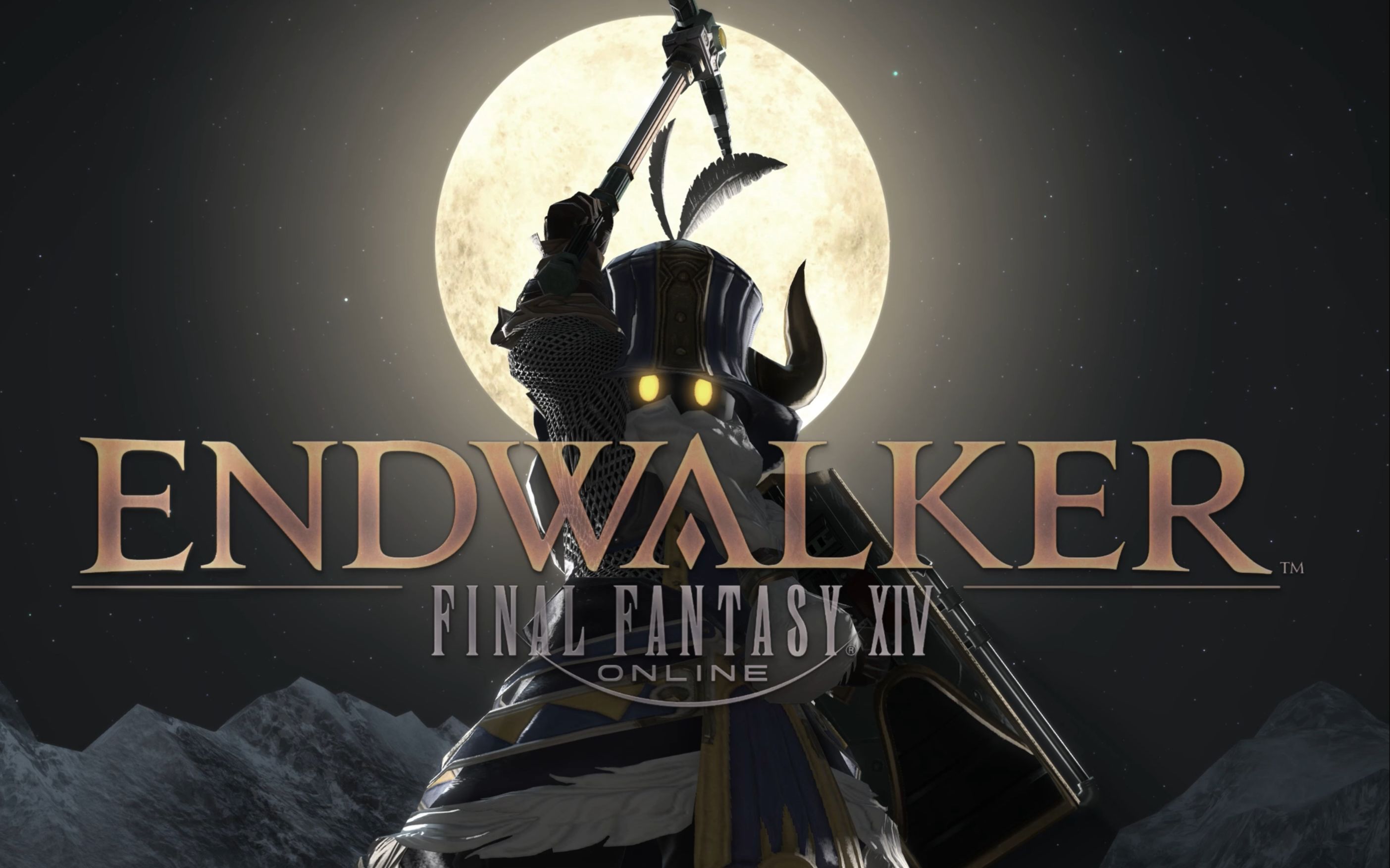 【4k】【ff14】图家人勇闯月球!_最终幻想14