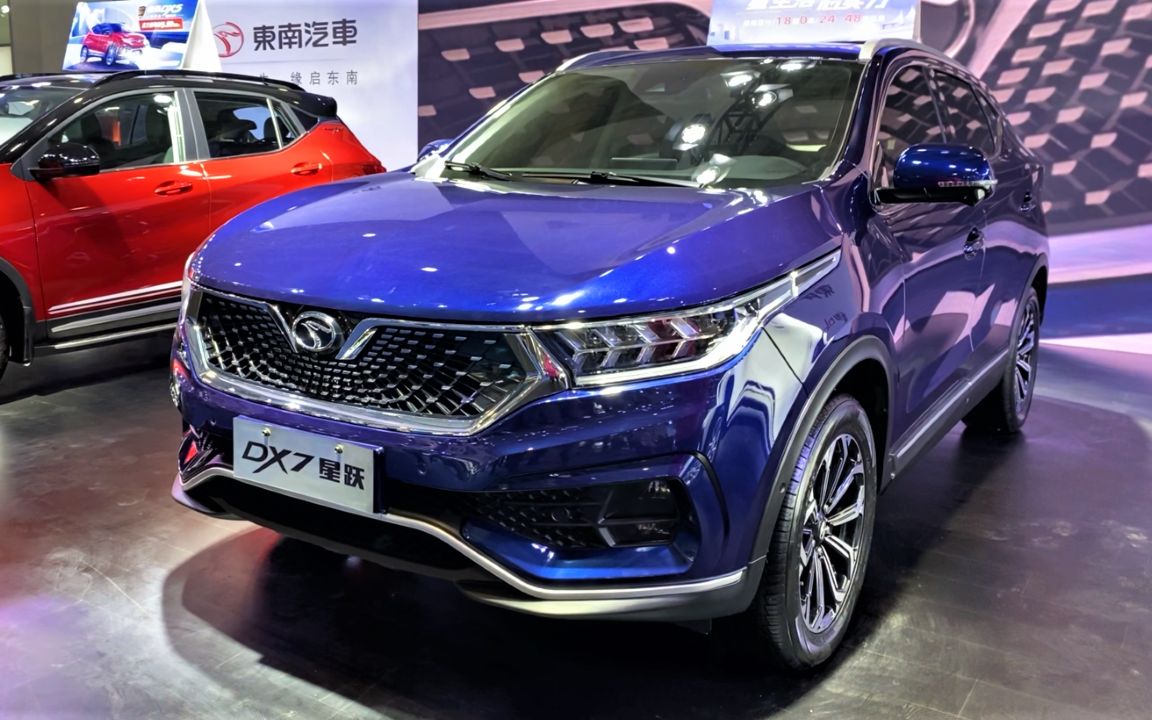 2020款东南dx7星跃车展实拍,近距离了解后,买不买做个参考