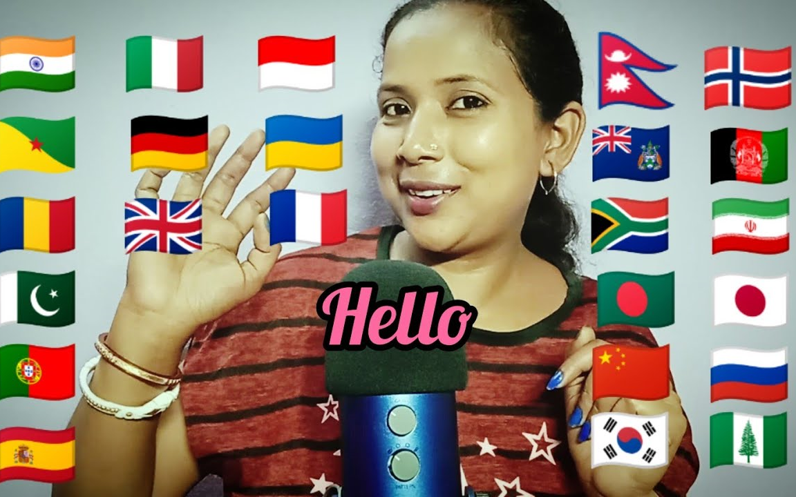 【印度taposhi】不同的语言说hello