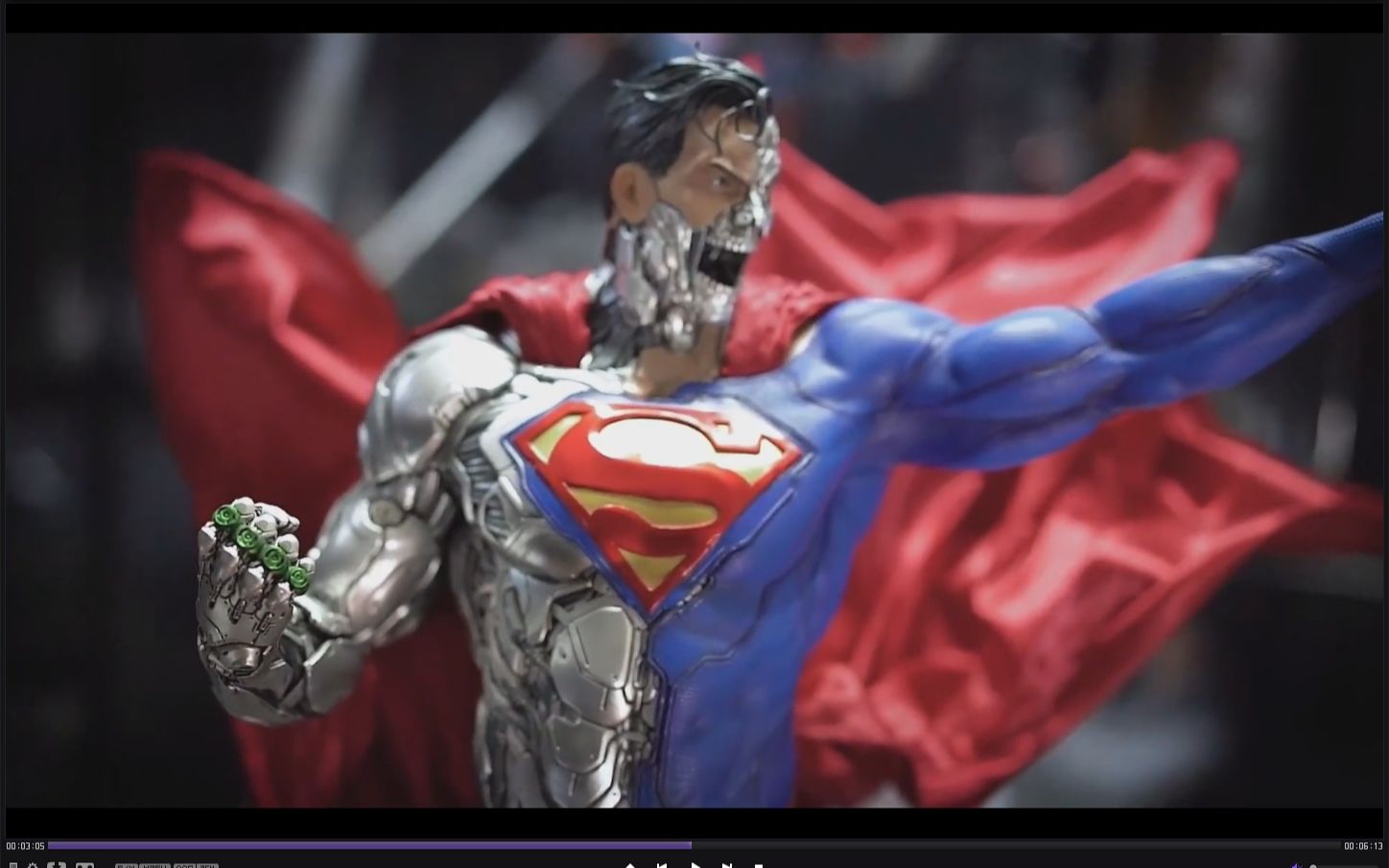 [图]_超人___FIRST ON YOUTUBE! Cyborg Superman 1_3 Statue Review _ Prime 1 Studio