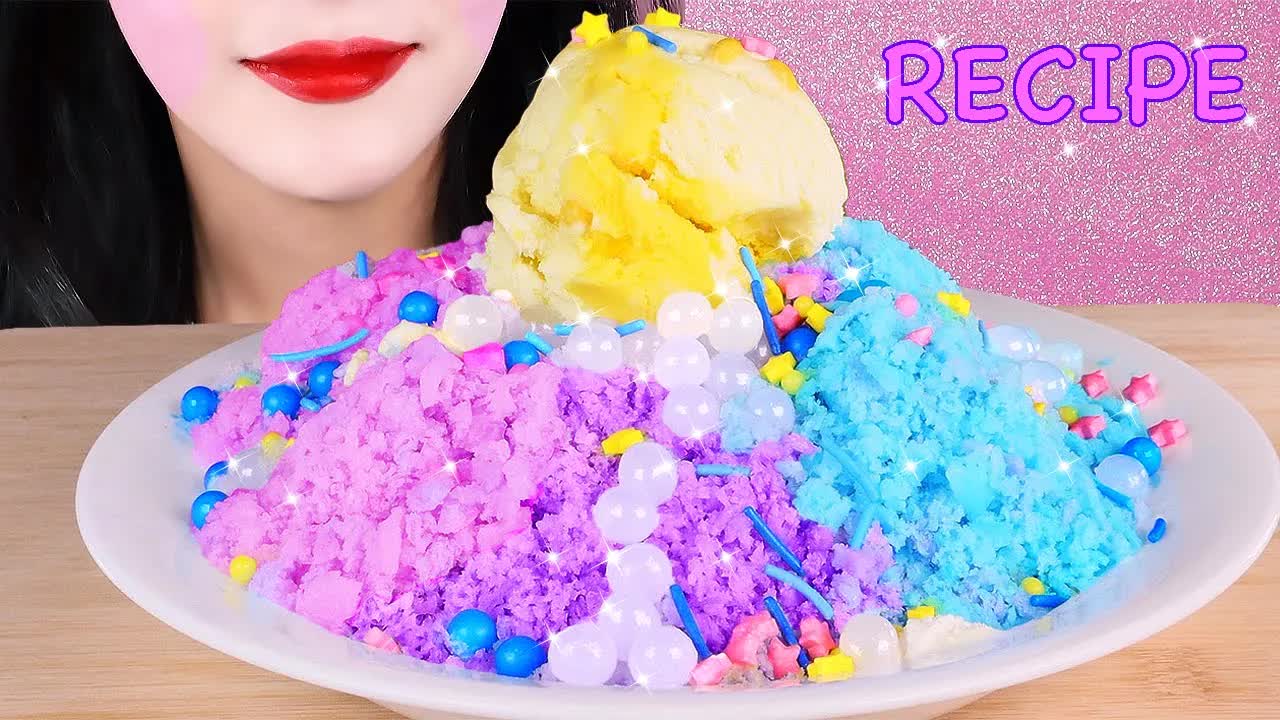 𐟒沥cipe *popping candy shaved ice, corn ice cream ,哔哩哔哩bilibili