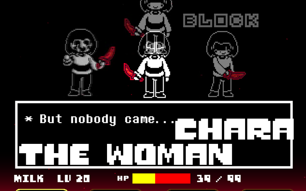 [传说之下:再无交易][全站第二]与女性chara的战斗!(带地址)