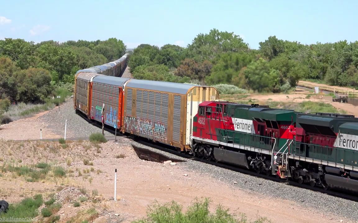 [4k] ferromex compilation on bnsfs el paso subdivision 2020