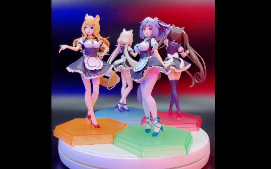 活动  gsc pop up parade nekopara 猫娘乐园 枫 桂 手办