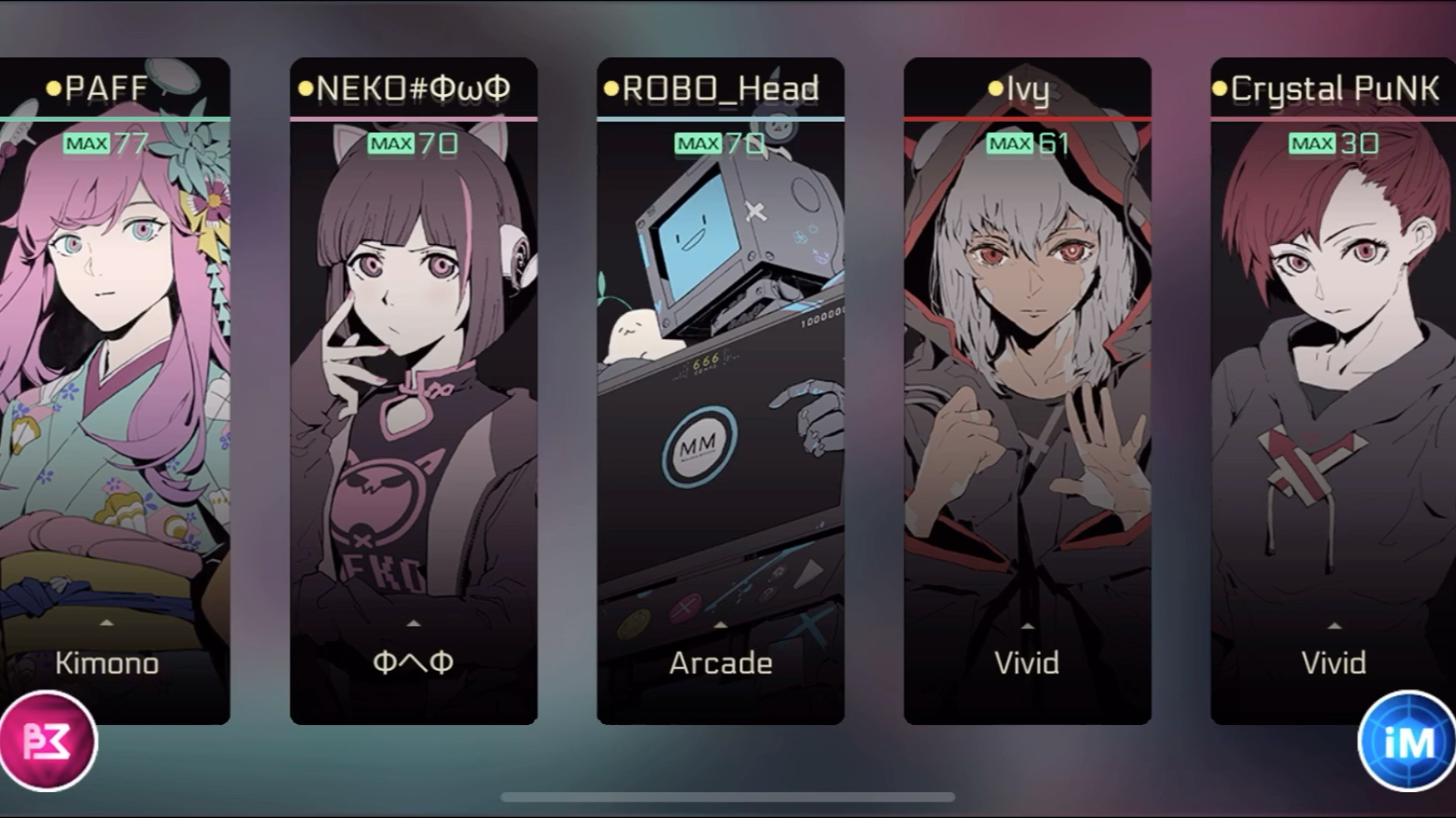 cytus2 在线打碟 听说再选择人物界面不断切换人物就可以实现在线搓碟