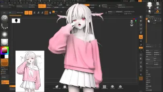 卧槽这建模...原来手办模型是这样制作出来的！！