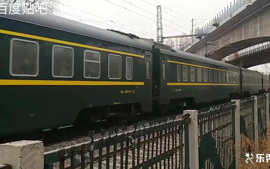 客车z282次天津南信号通过,本务竟然是京局京段hxd3d