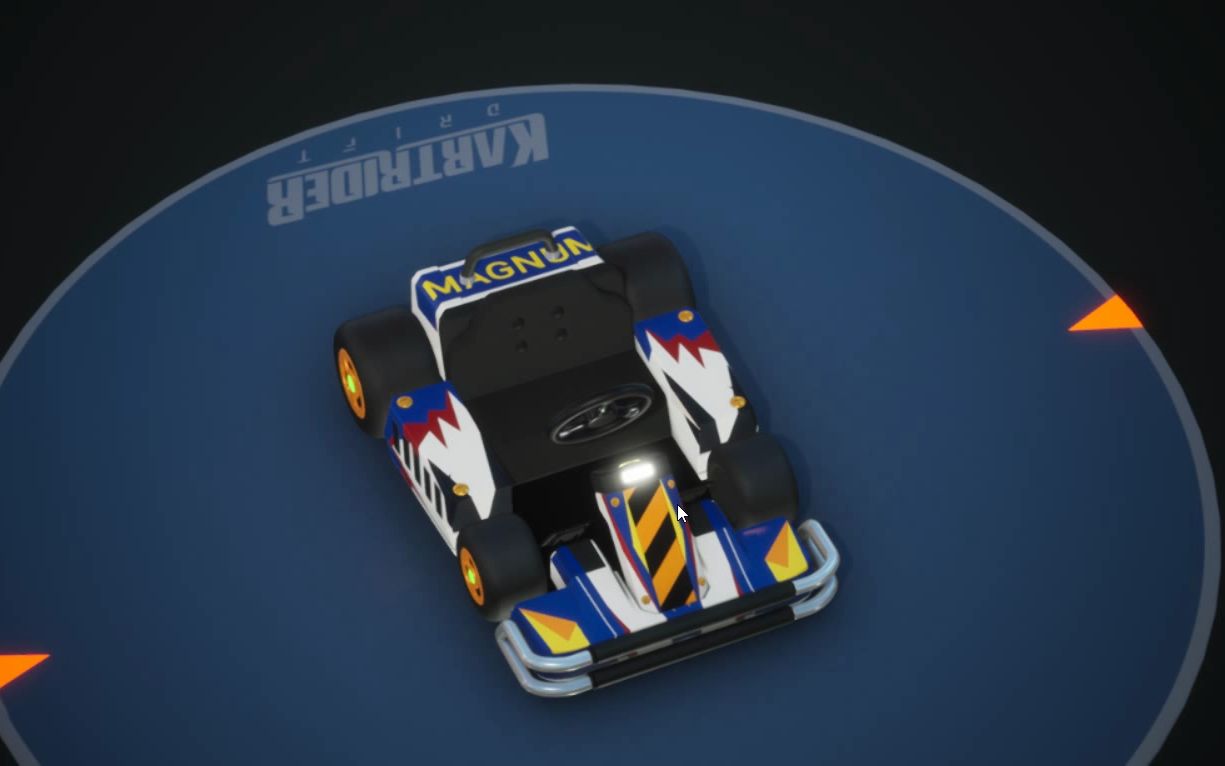 【跑跑卡丁车:漂移】板车(练习车)涂改---【冲锋号】皮肤