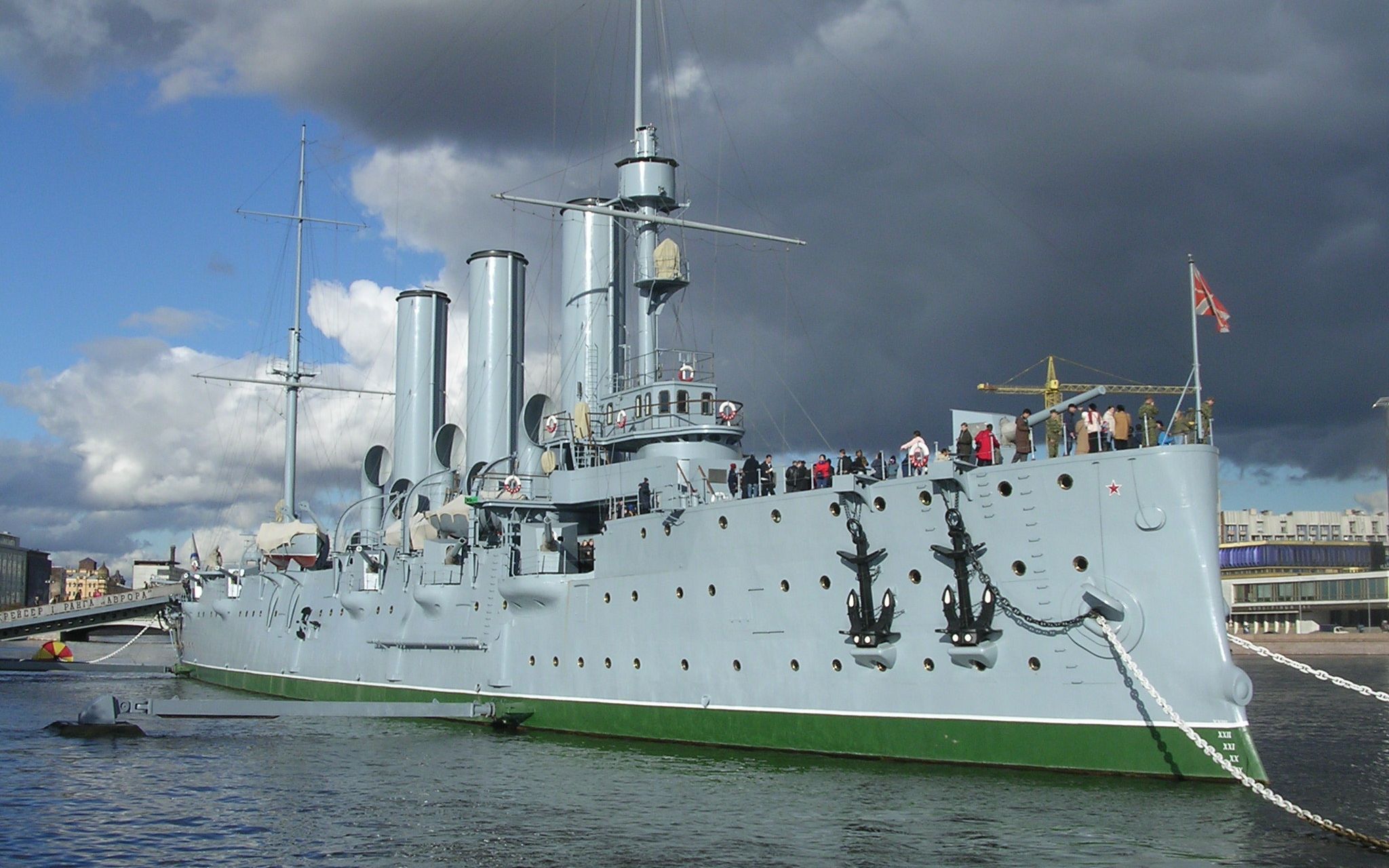 战舰世界【海军传奇】沙俄/苏联海军 阿芙乐尔号巡洋舰