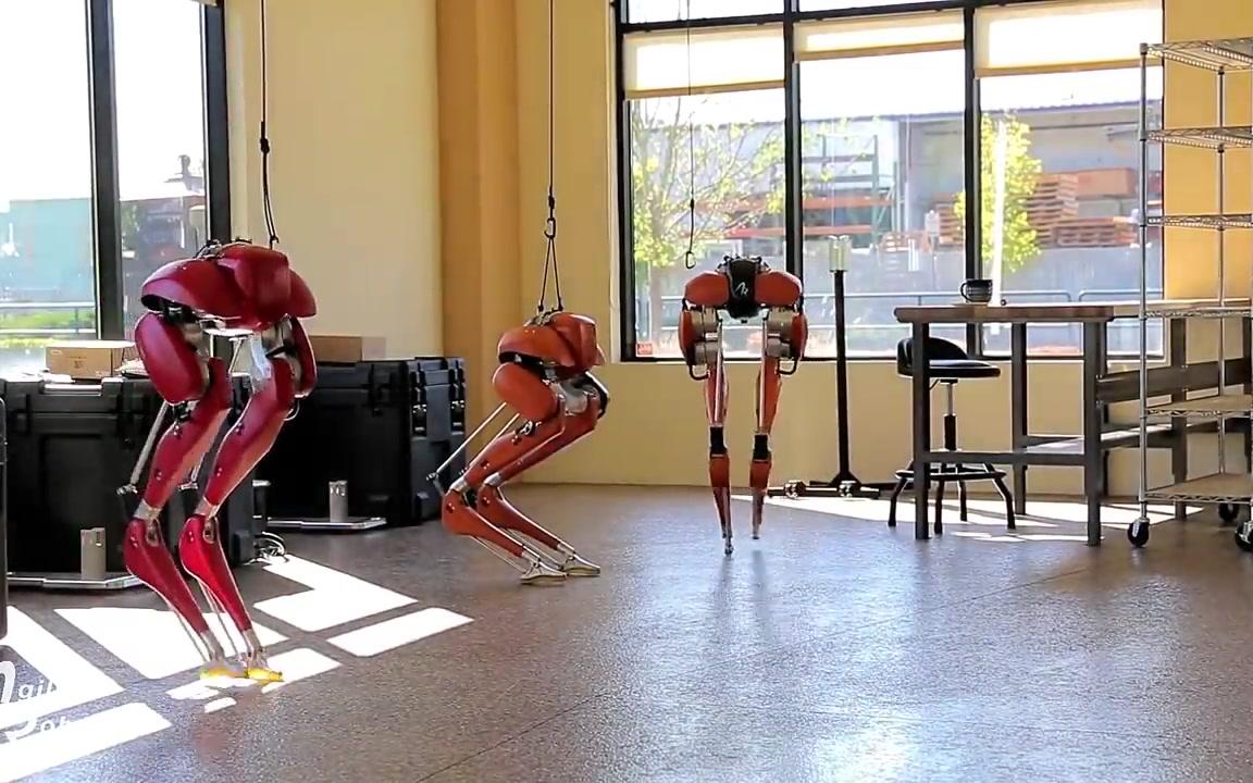 好诡异的搜救机器人,全身只有两条腿 two-legged walking robot