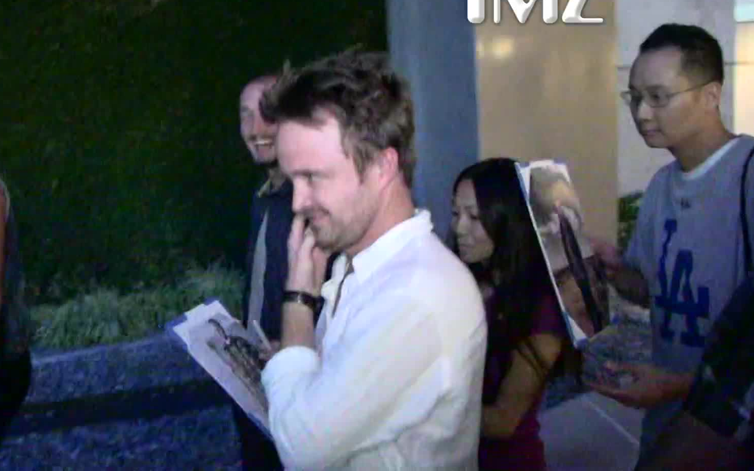 【亚伦保尔/小粉】Aaron Paul'Breaking Bad' Finale(绝命毒师活动)哔哩哔哩bilibili