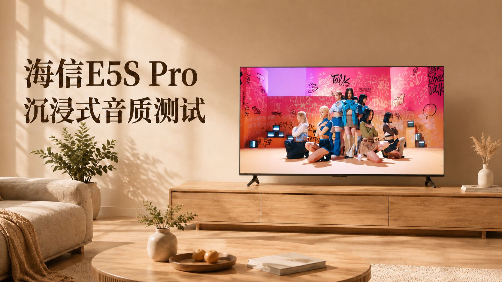 海信 E5S Pro 沉浸式音质测试｜耳听为实｜新家电视选购系列