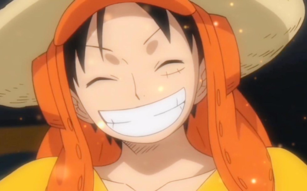 呆萌男孩路飞在线傻笑