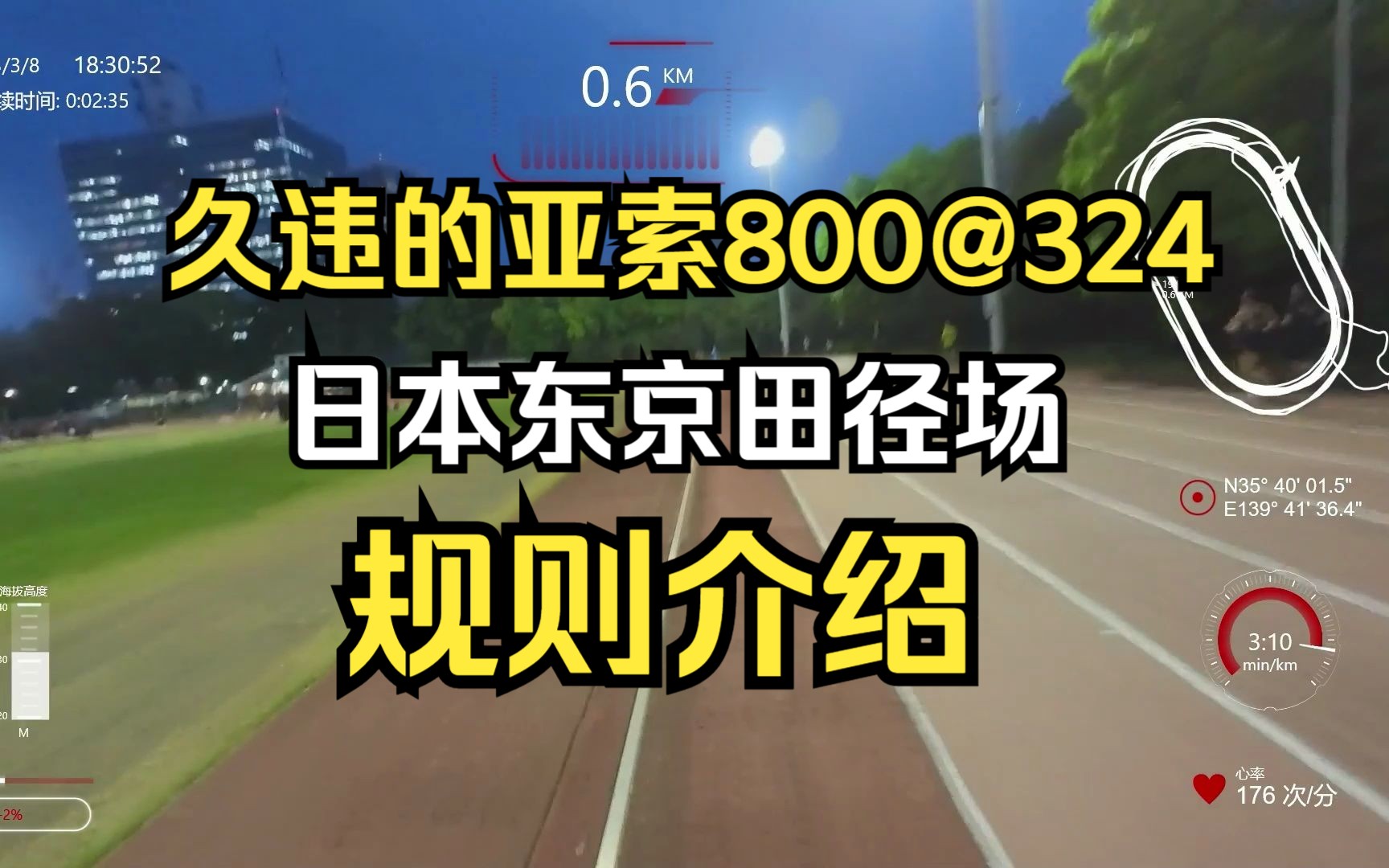 第一视角看亚索八百@324|讲讲田径场跑道分配问题|聊聊我对跑步休息的看法哔哩哔哩bilibili