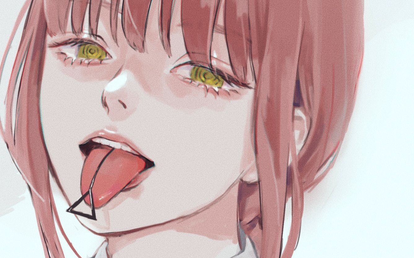 电锯人这个玛奇玛建模tm要是火了我手抄点赞这个视频的所有id