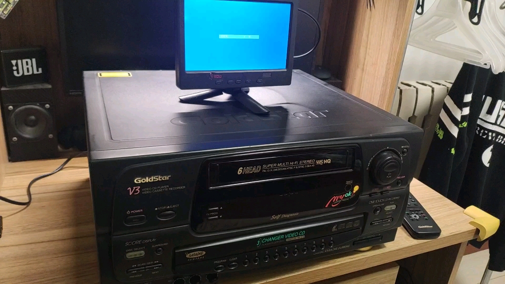 韩国vhs录像机光碟机一体机