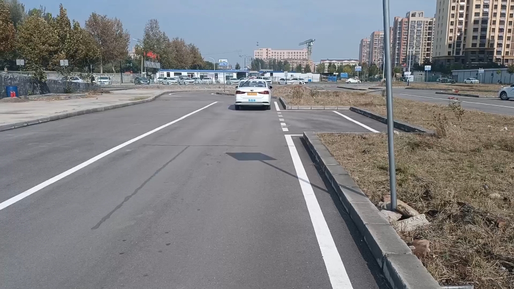 长清城西科目二模拟场地