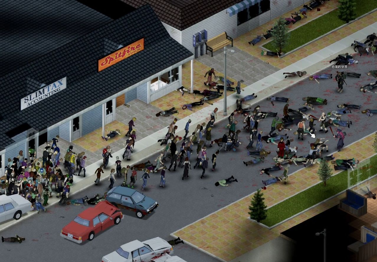 project zomboid 殭屍毀滅工程4.0倍率全拉滿行屍3人殺穿河畔鎮【2】