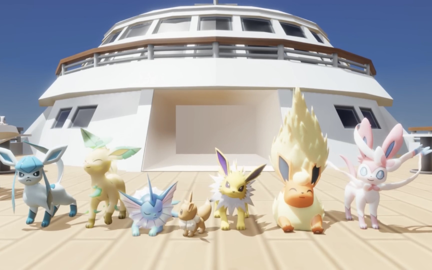 【pokemon宝可梦】【外国友人patafoin制作3d短片】伊布家族系列第二